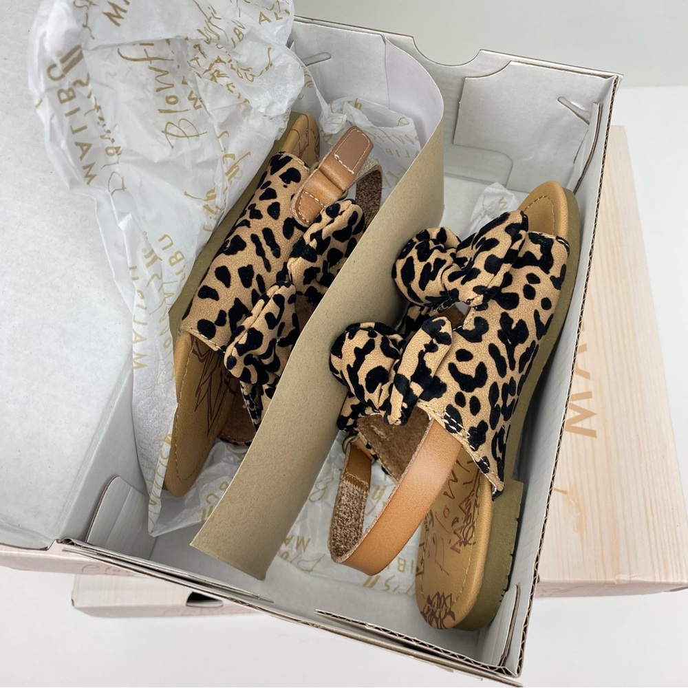 Blowfish Malibu Toddler Little Girls Animal Print Sandals NIB NEW - Picture 4 of 5